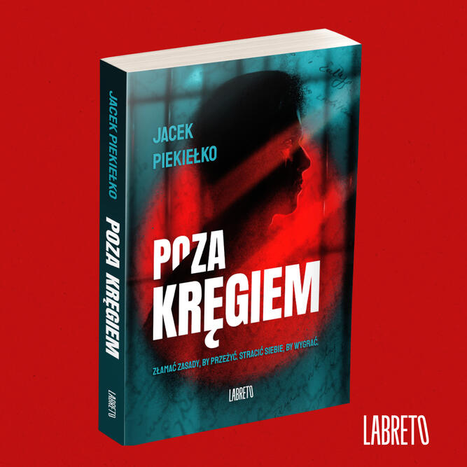 Poza Kręgiem, wydawca Labreto, Wydawnictwo Young, projekt okładki - Silvia Pizzati, , ilustracje w książcekryminał - Silvia Pizzati