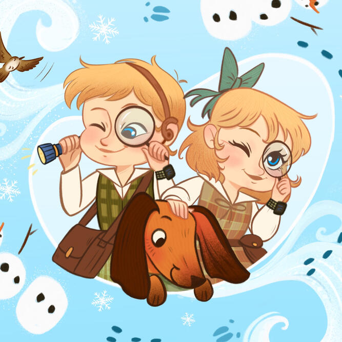 Mali Detektywi na Tropie