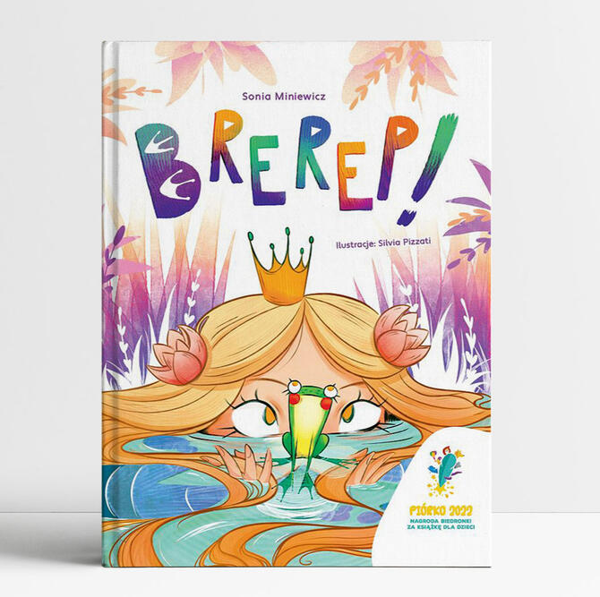 Piórko 2022, Nagroda Biedronki za książkę dla dzieci pt. “Brerep!”. Laureatka w kategorii ilustracje - Silvia Pizzati, laureatka w kategorii tekst - Sonia Miniewicz, wydawca Zielona Sowa, partner Biedronka, Biedronka Piórko. Piórk 2022 wygrała Silvia Pizza