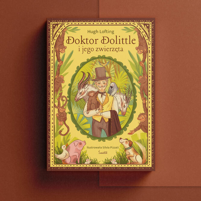 Dr. Dolittle i Jego Zwierzęta: Klasyka Świetlika, Wydawnictwo Świetlik, Autor - Hugh Lofting, Ilustrowała - Silvia Pizzati Odkryj ponownie przygody Dr. Dolittle'a i jego zwierząt w tej wyjątkowej edycji z ilustrowaną okładką. Klasyka literatury dziecięcej,