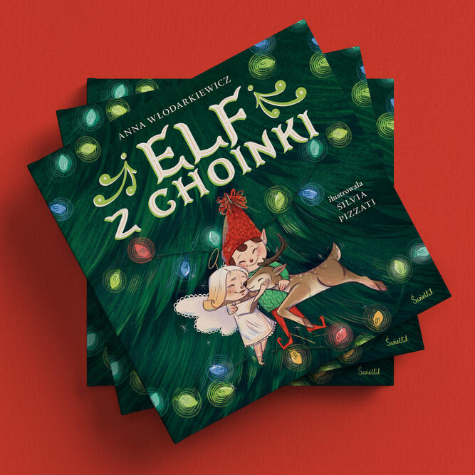 Elf z choinki - pięknie zilustrowana książka dla dzieci, której autorem jest autorka książek Gaja Gajówki i Misiu, wróć, Anna Włodarkiewicz, wydana przez Wydawnictwo Świetlik. Ilustracje do tej magicznej świątecznej opowieści stworzyła Silvia Pizzati.